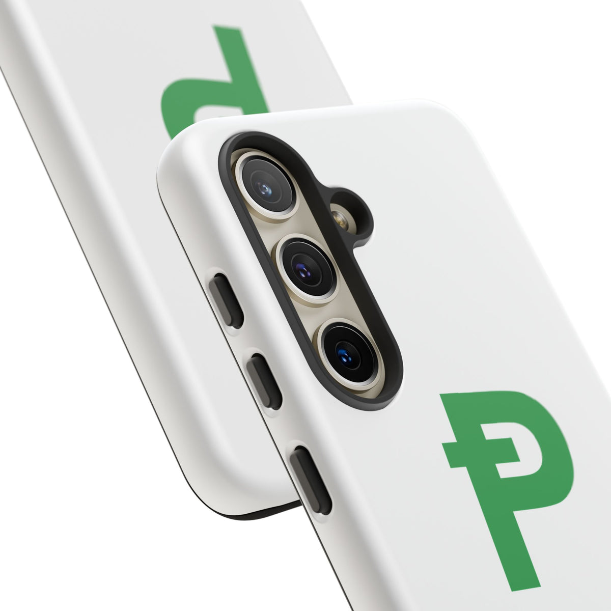 Pepecoin Ᵽ Phone Case (White)