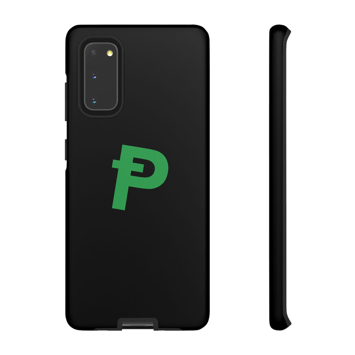 Pepecoin Ᵽ Phone Case (Black)
