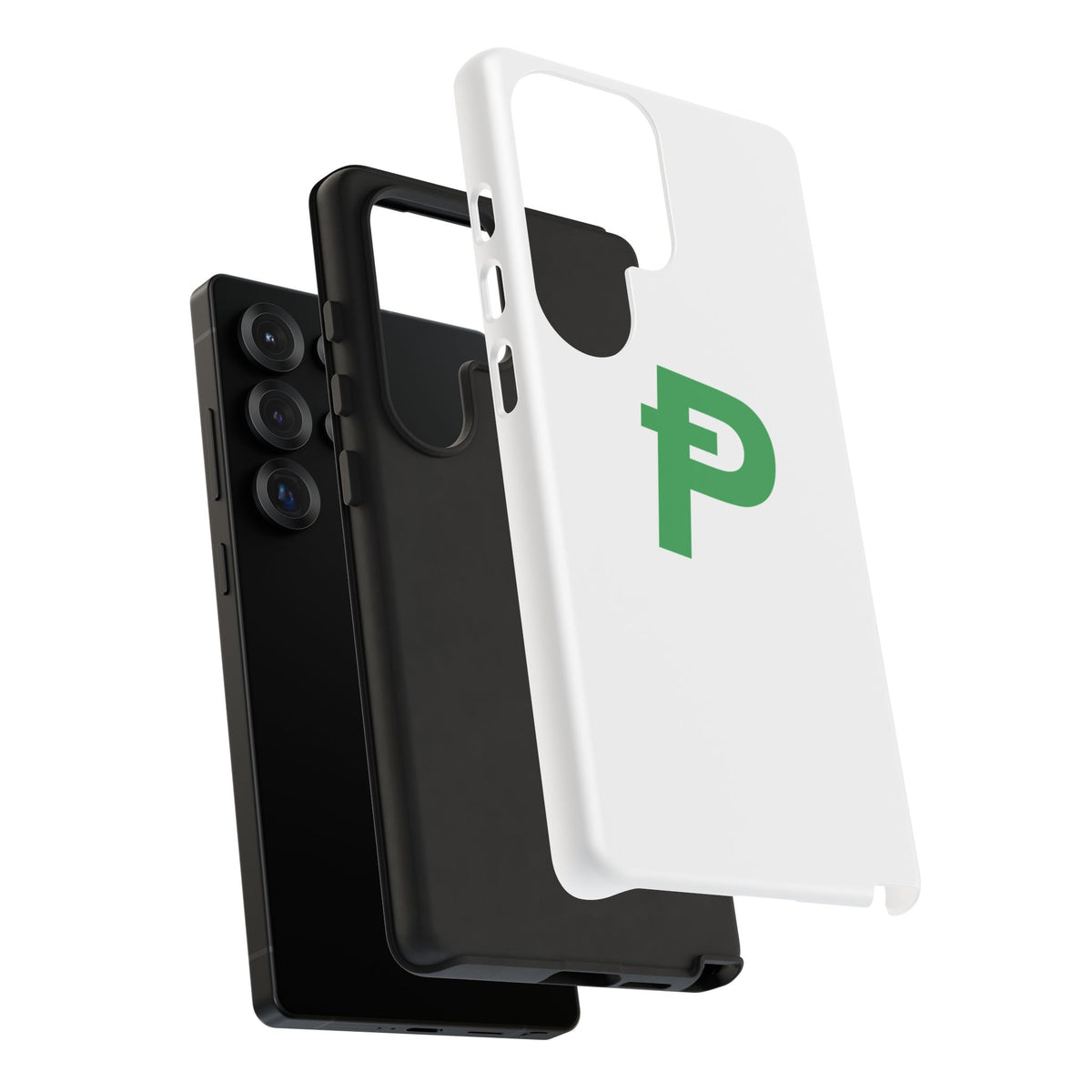Pepecoin Ᵽ Phone Case (White)