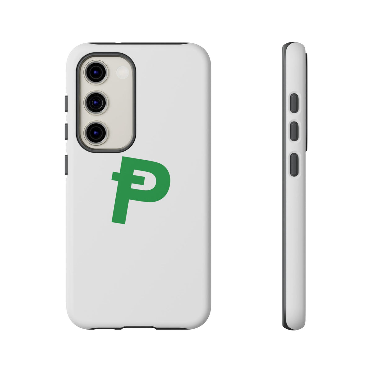Pepecoin Ᵽ Phone Case (White)