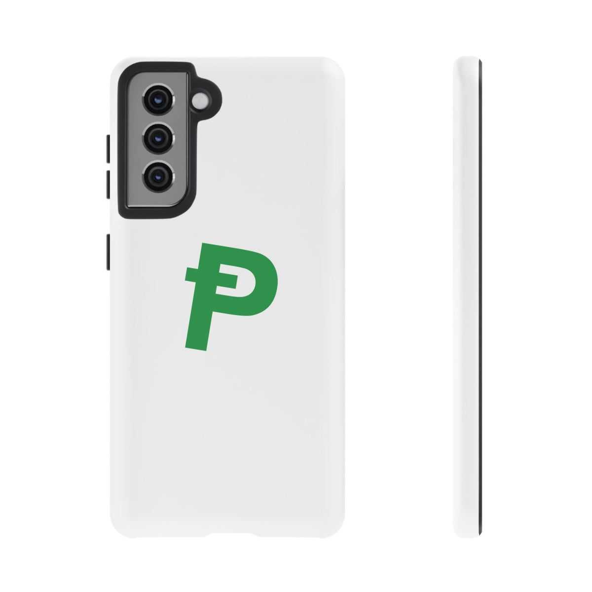 Pepecoin Ᵽ Phone Case (White)