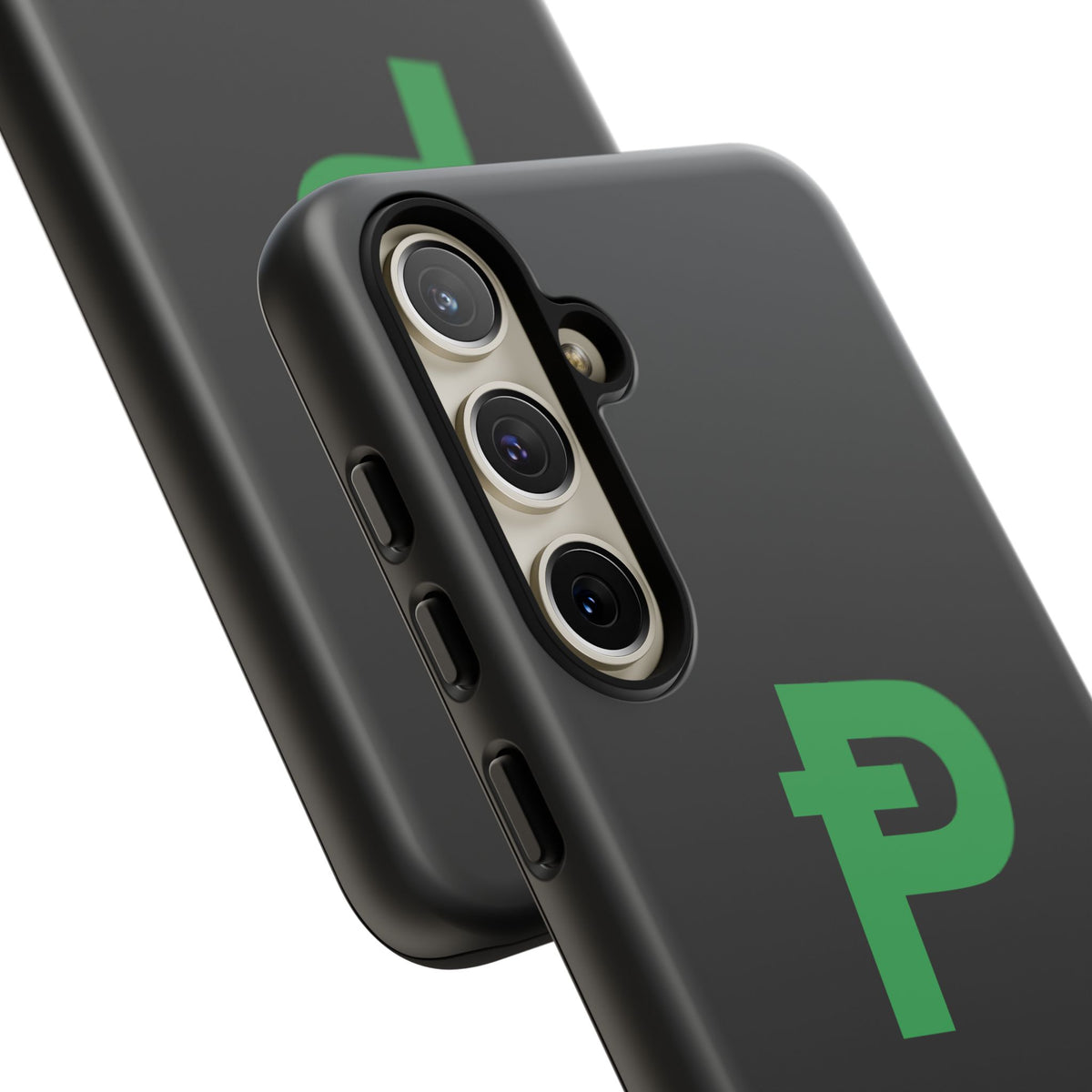 Pepecoin Ᵽ Phone Case (Black)