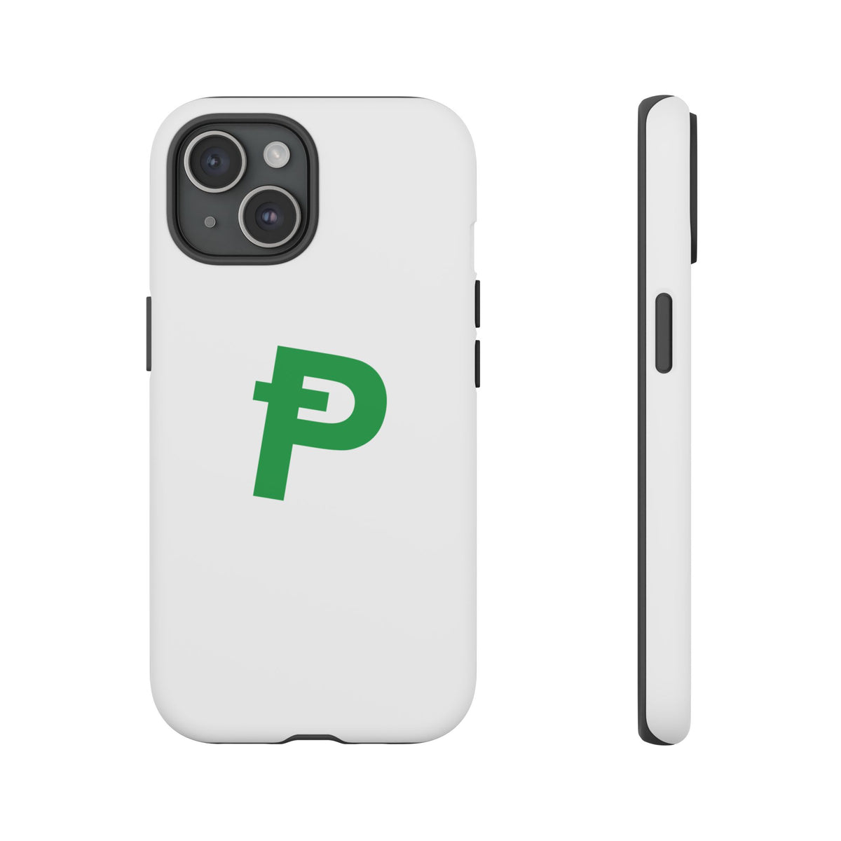 Pepecoin Ᵽ Phone Case (White)