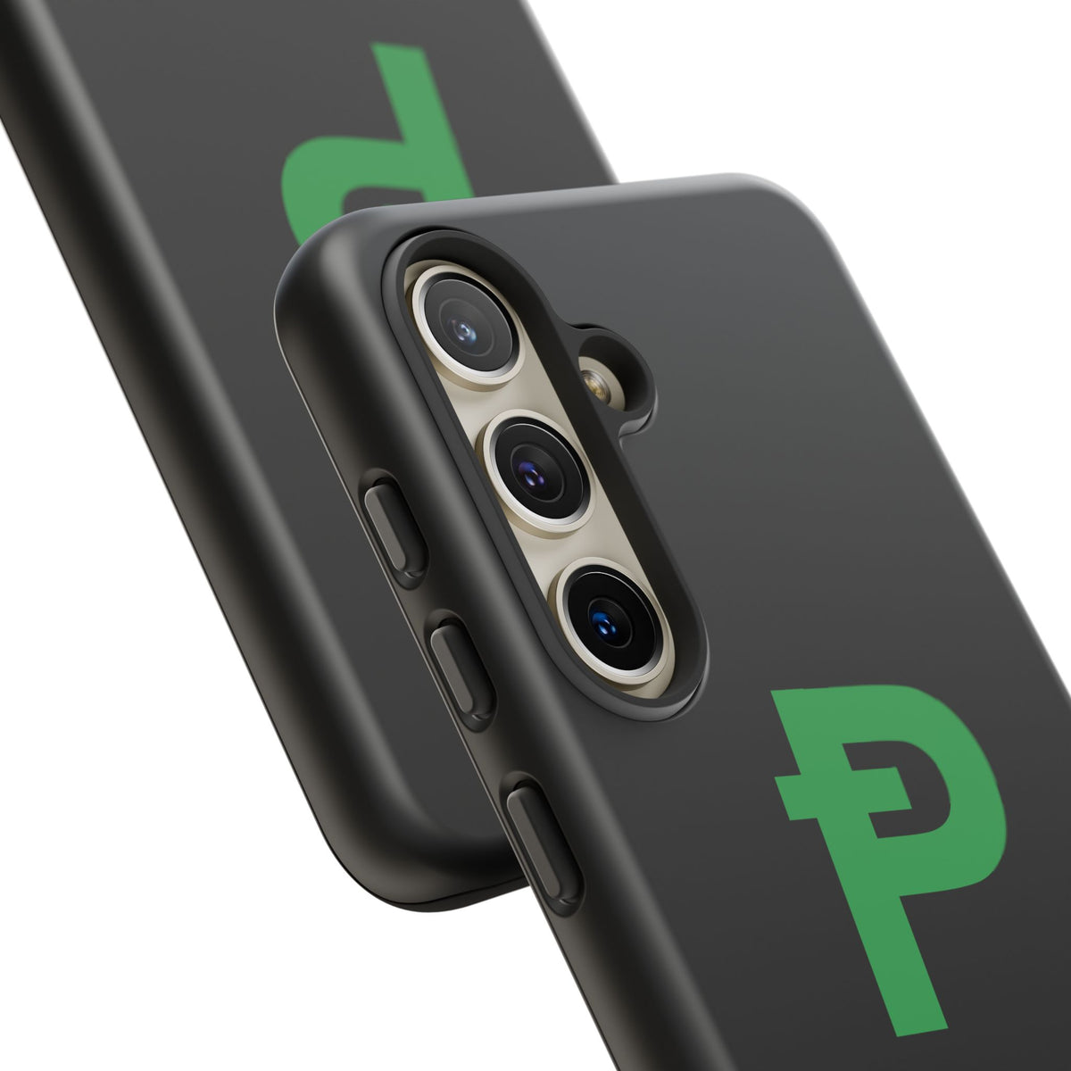 Pepecoin Ᵽ Phone Case (Black)