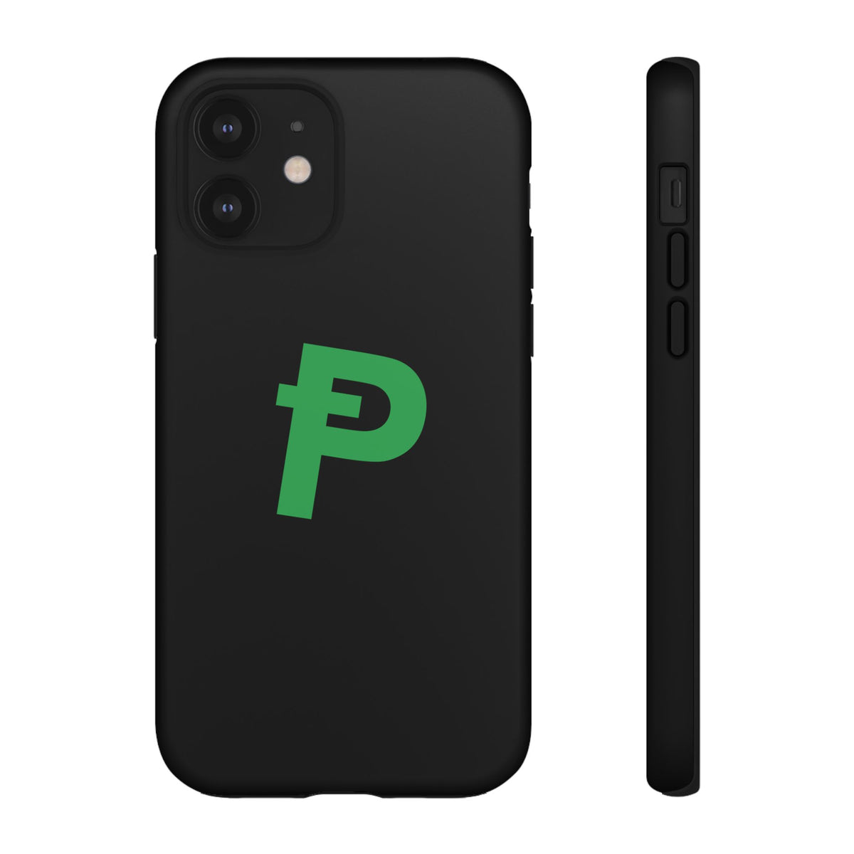 Pepecoin Ᵽ Phone Case (Black)