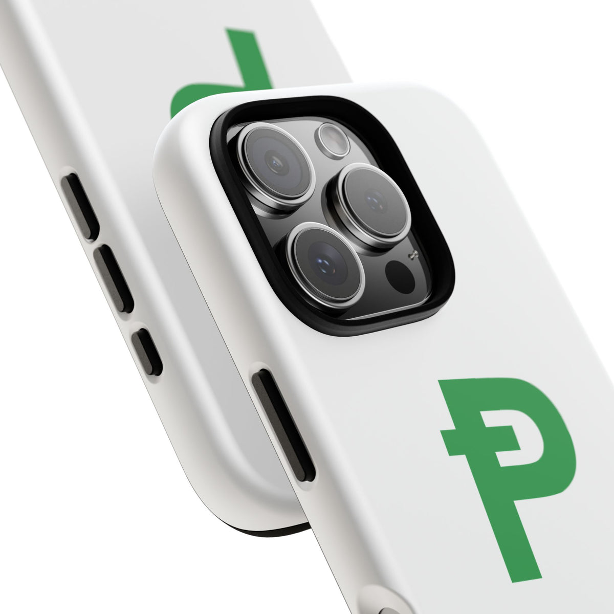 Pepecoin Ᵽ Phone Case (White)