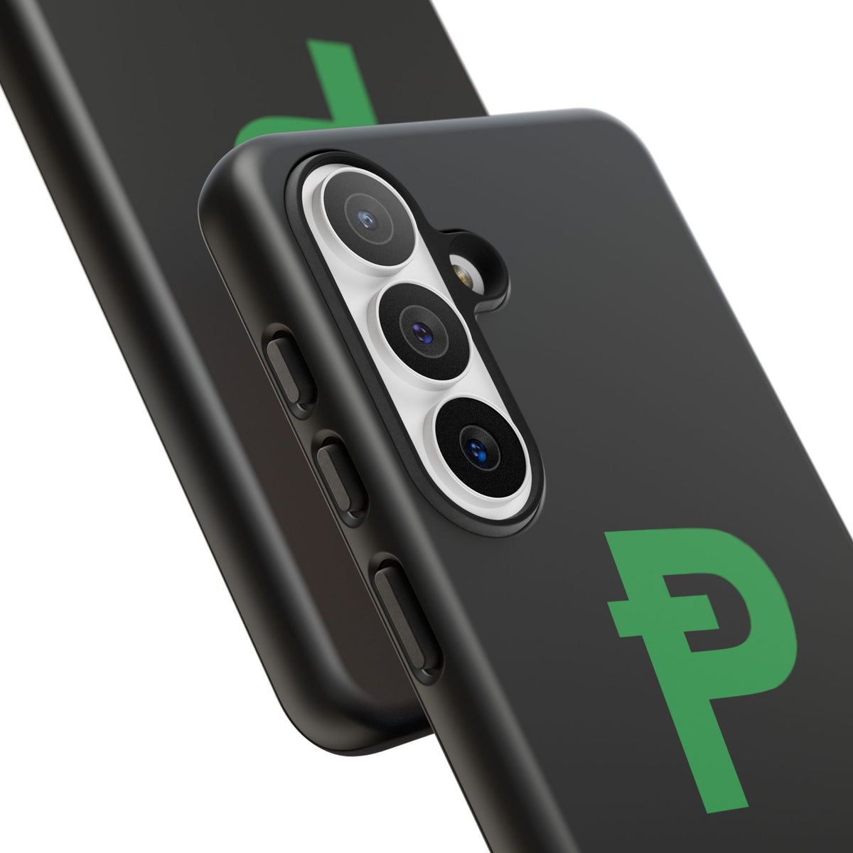 Pepecoin Ᵽ Phone Case (Black)