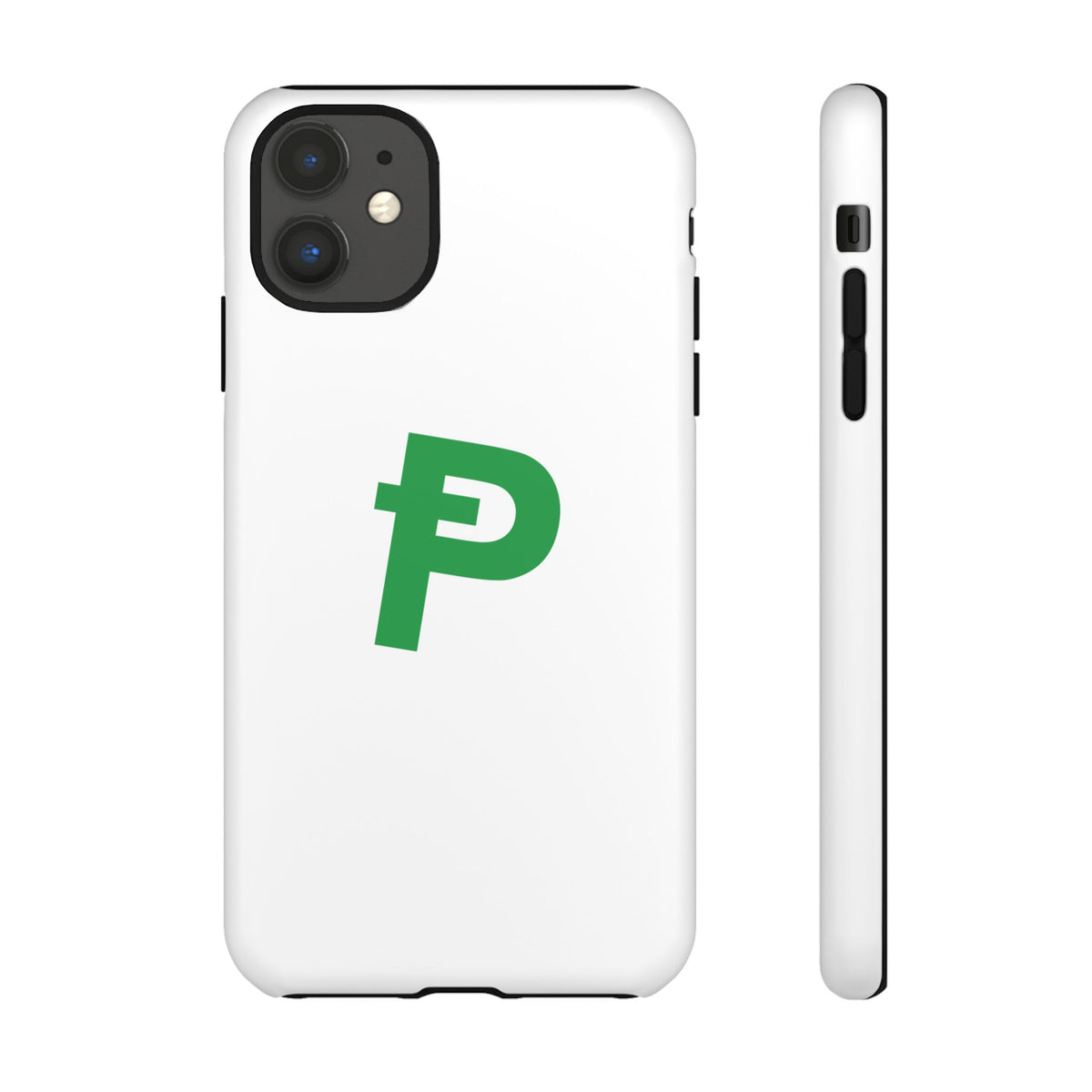 Pepecoin Ᵽ Phone Case (White)