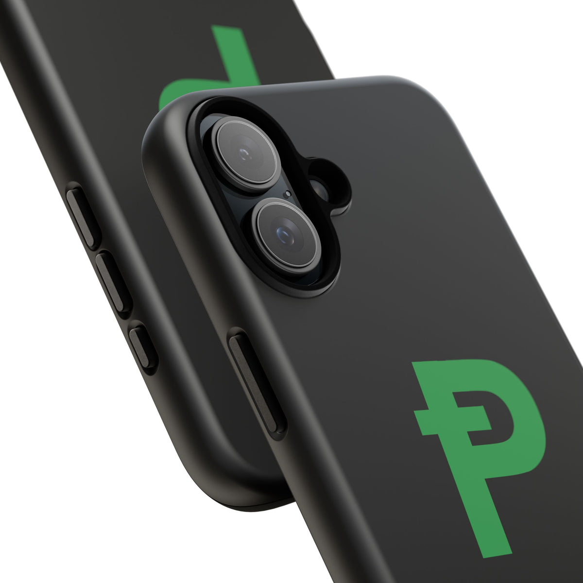 Pepecoin Ᵽ Phone Case (Black)