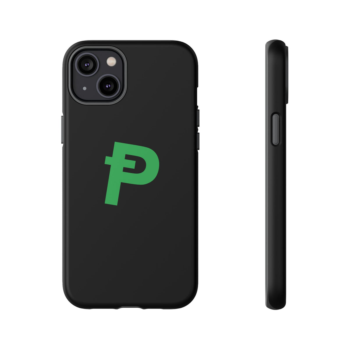 Pepecoin Ᵽ Phone Case (Black)