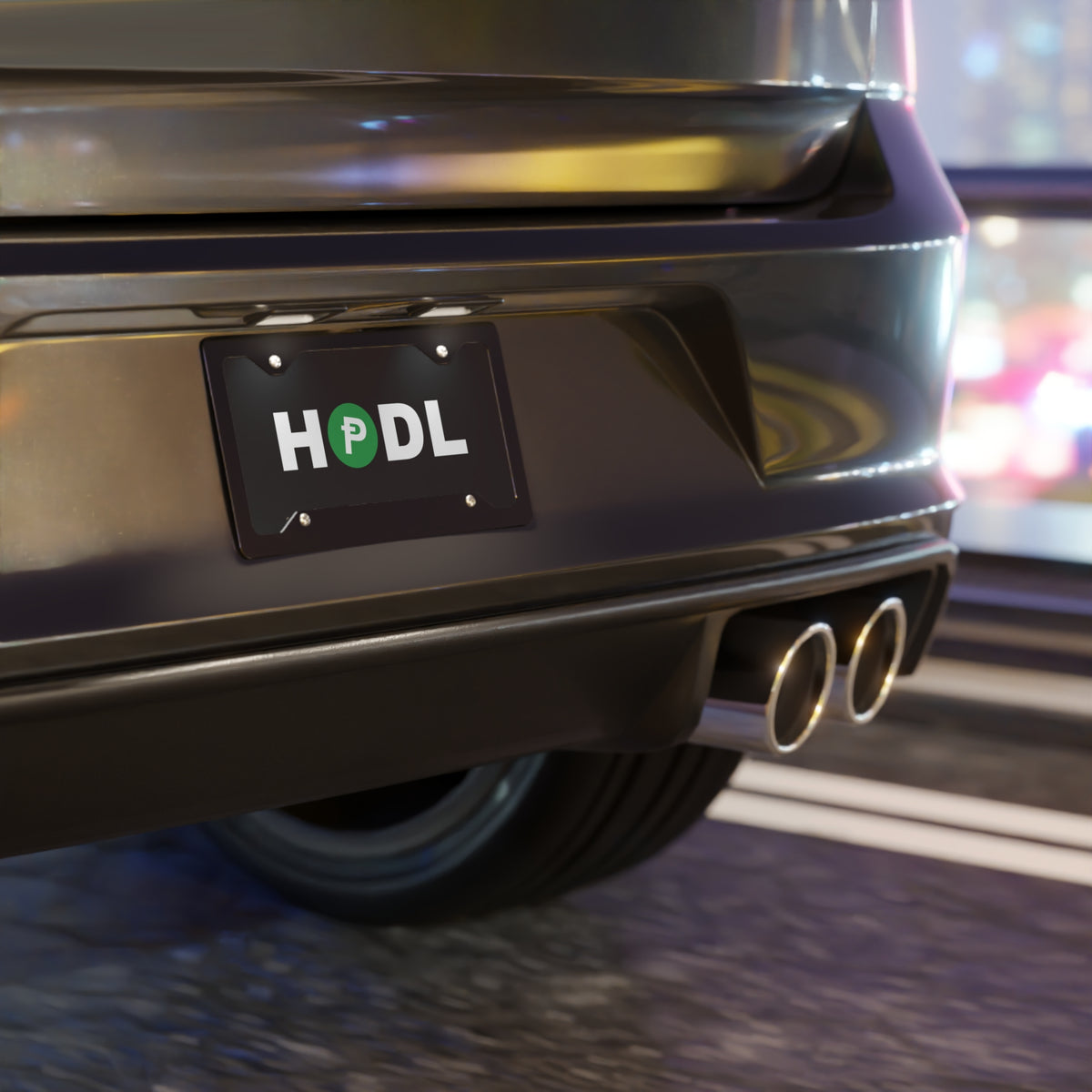 Vanity Plate (HODL Edition)
