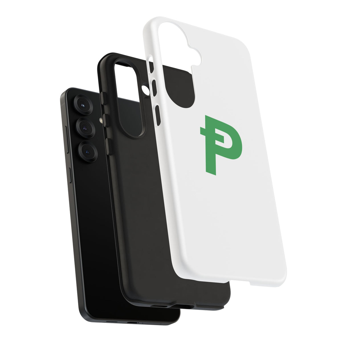 Pepecoin Ᵽ Phone Case (White)