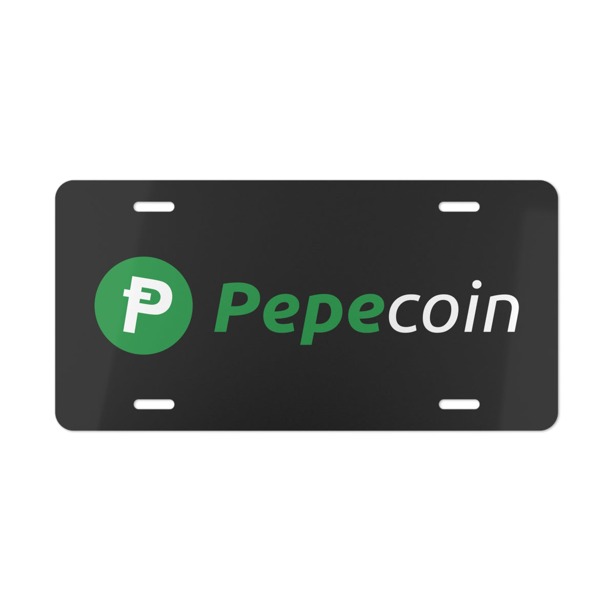 Vanity Plate (Pepecoin Edition)