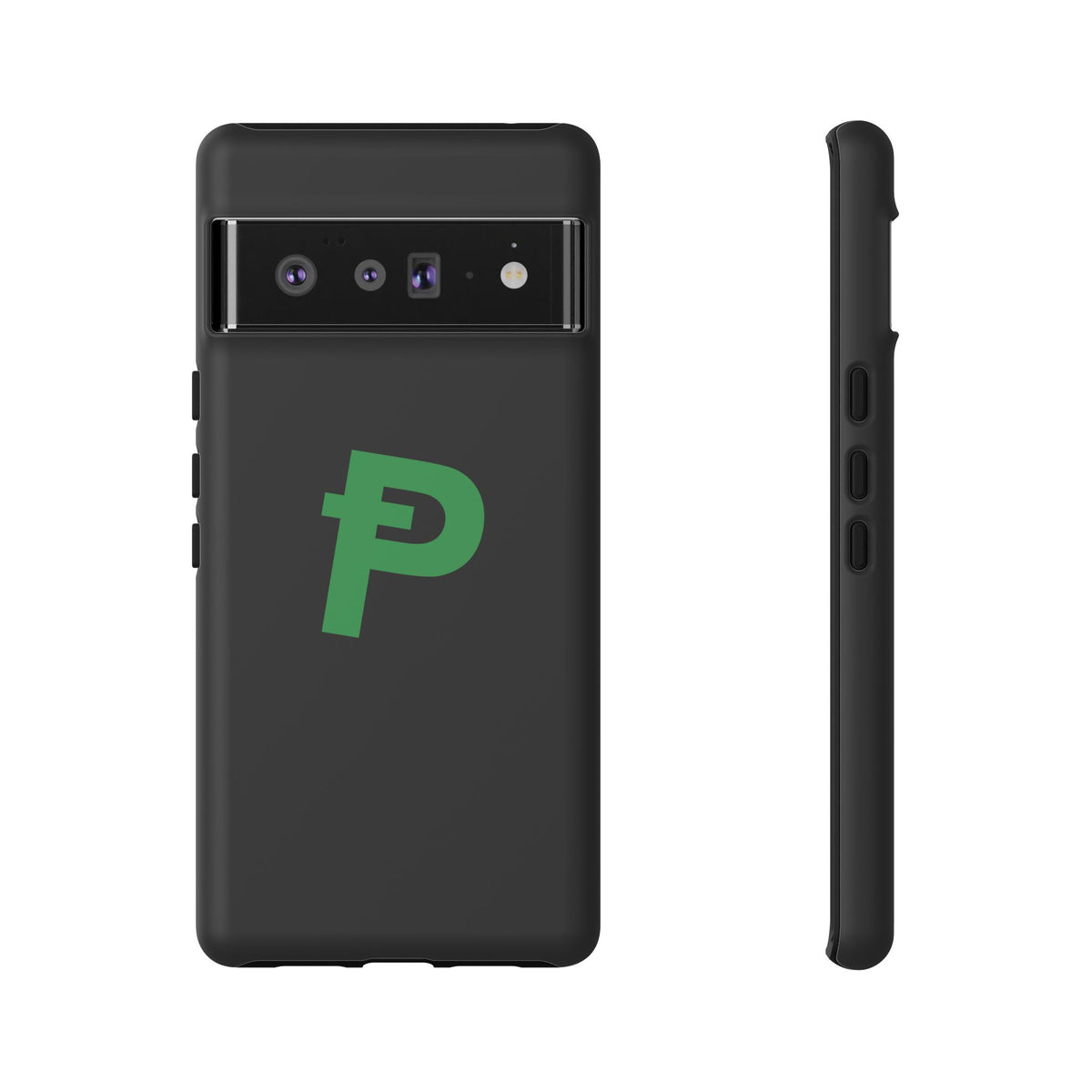 Pepecoin Ᵽ Phone Case (Black)
