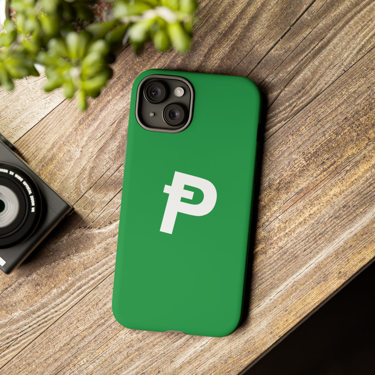 Pepecoin P Phone Case (Green)