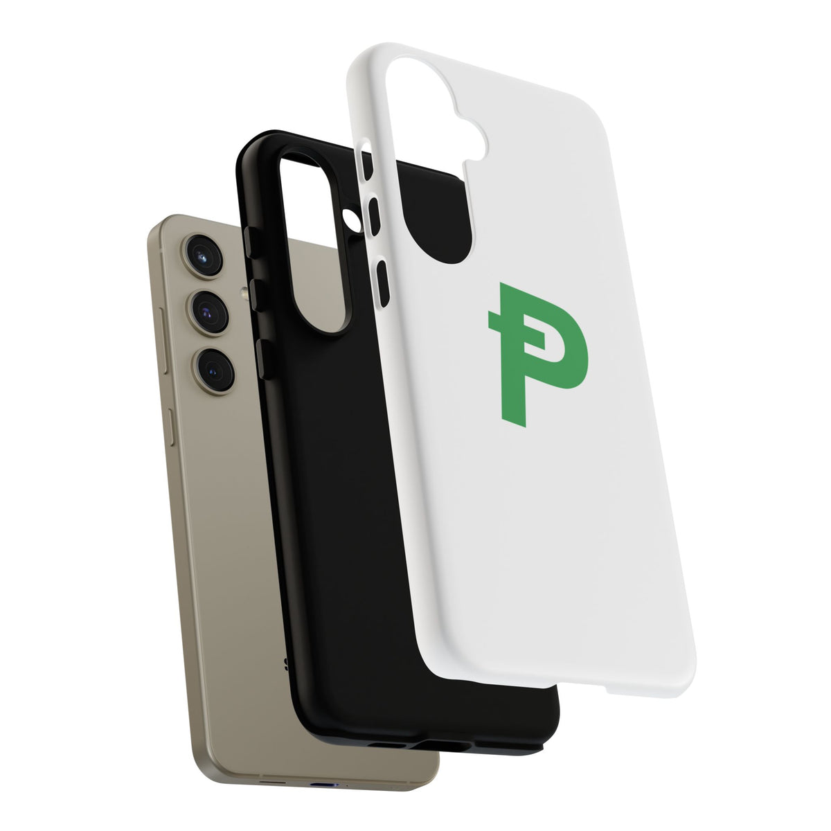 Pepecoin Ᵽ Phone Case (White)