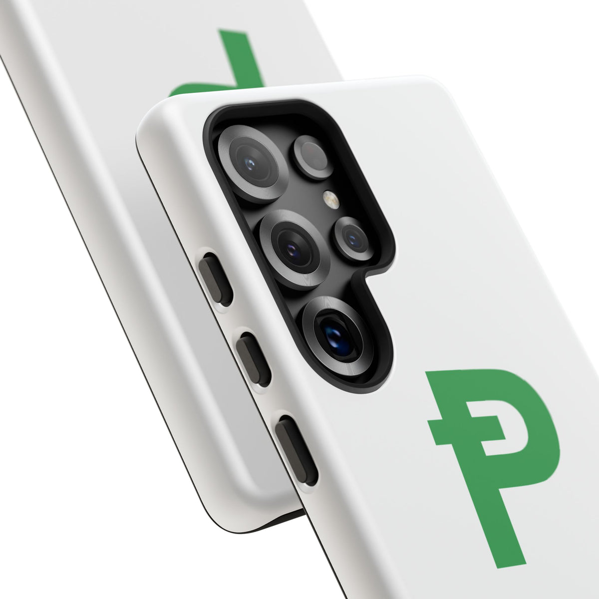 Pepecoin Ᵽ Phone Case (White)