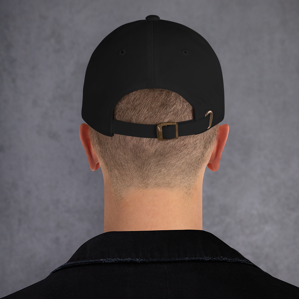 Pepecoin Hat (Black with Green Ᵽ)