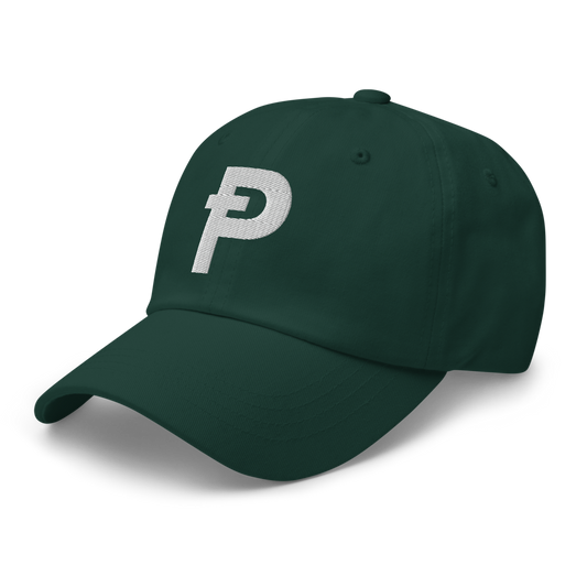 Pepecoin Hat (Green with White Ᵽ)