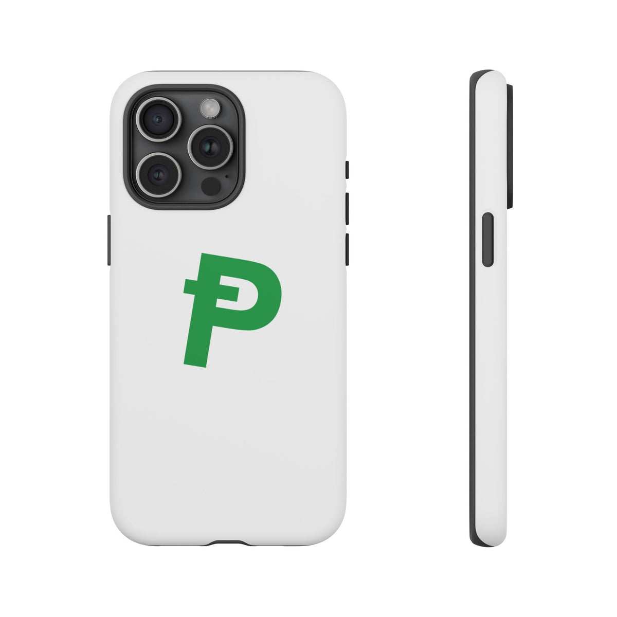 Pepecoin Ᵽ Phone Case (White)