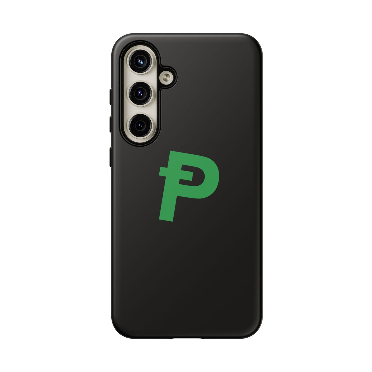 Pepecoin Ᵽ Phone Case (Black)