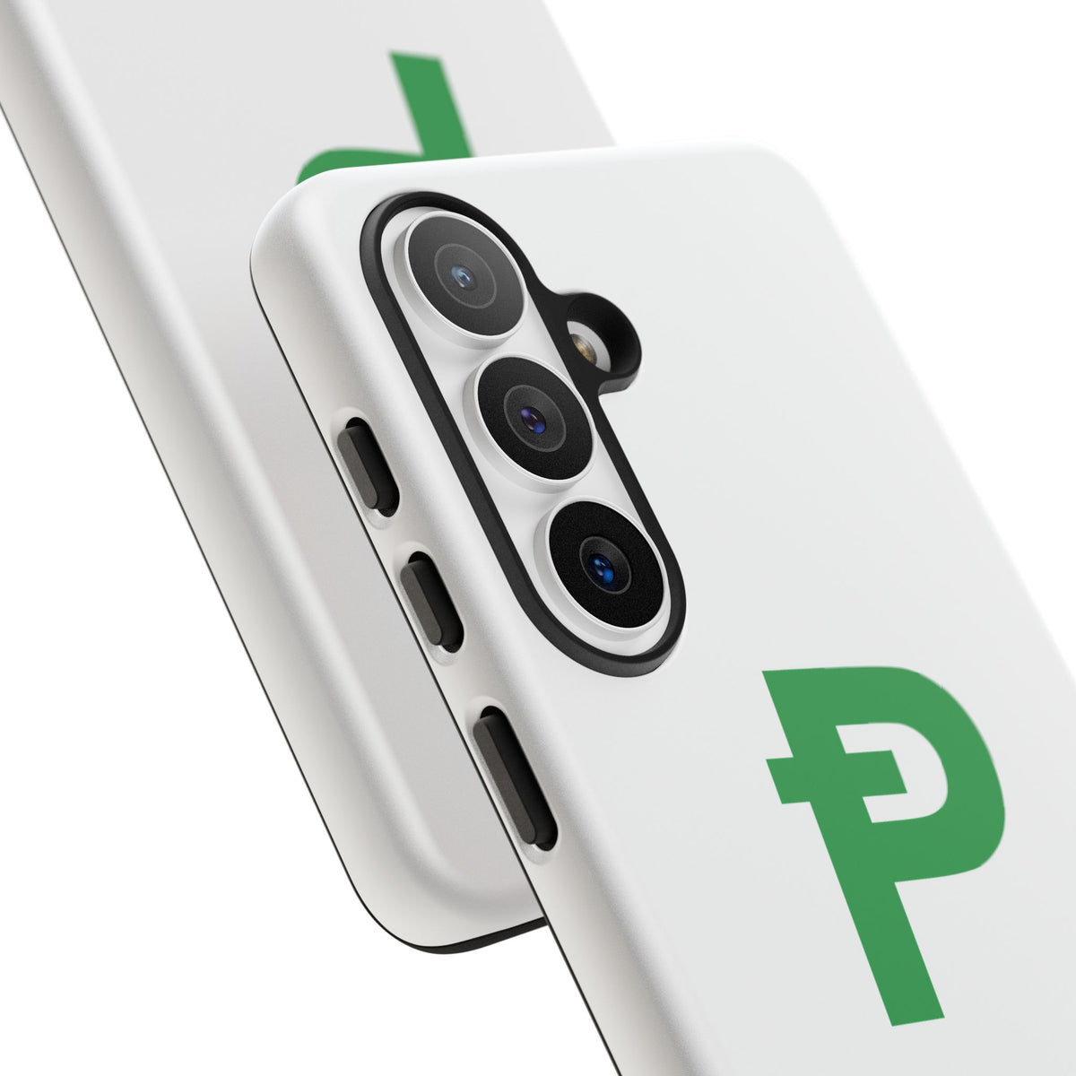 Pepecoin Ᵽ Phone Case (White)
