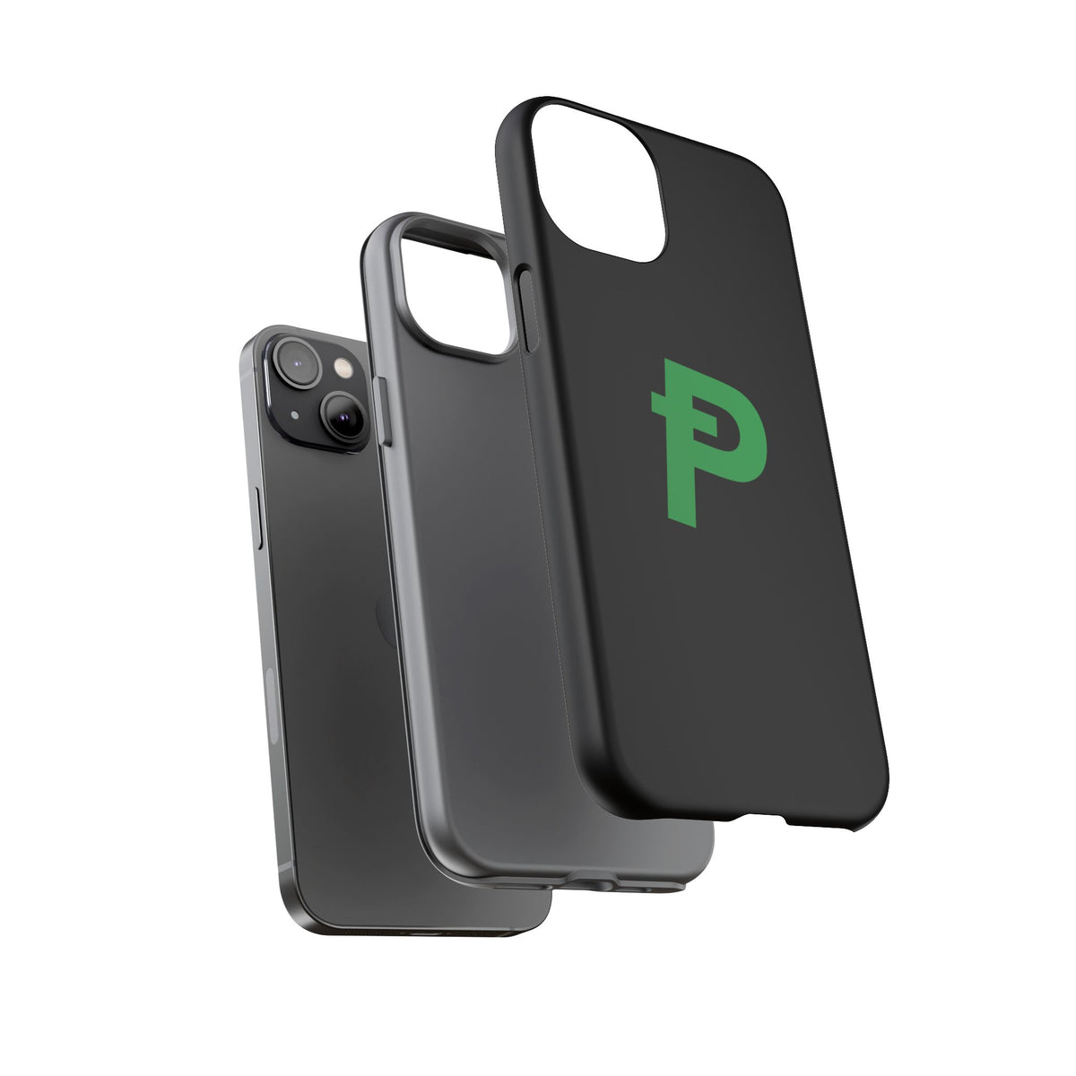 Pepecoin Ᵽ Phone Case (Black)