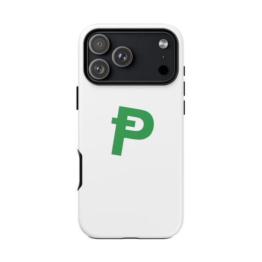 Pepecoin Ᵽ Phone Case (White)