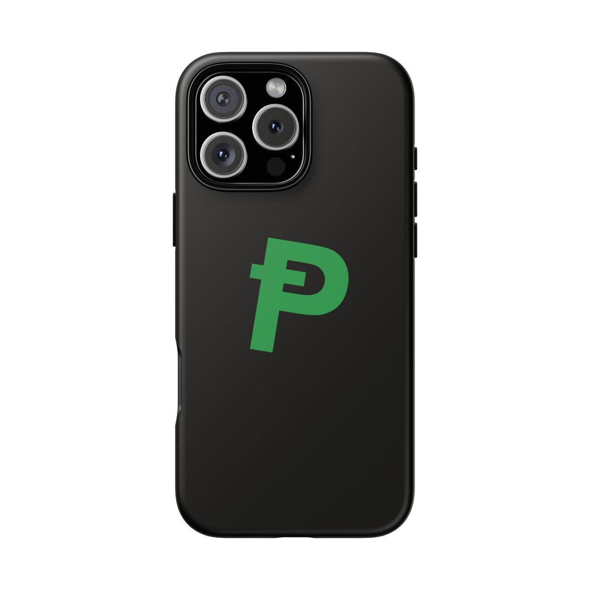 Pepecoin Ᵽ Phone Case (Black)