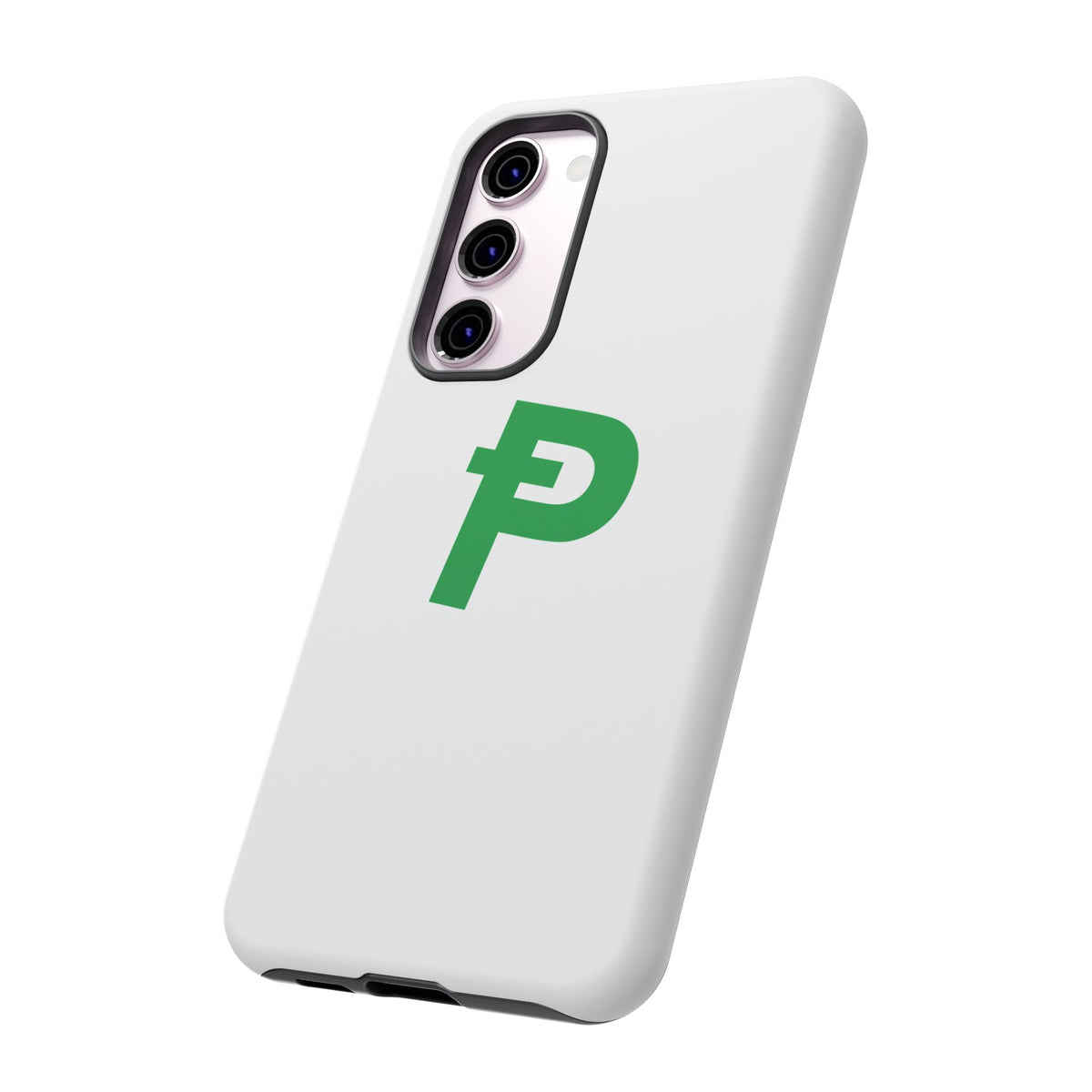 Pepecoin Ᵽ Phone Case (White)