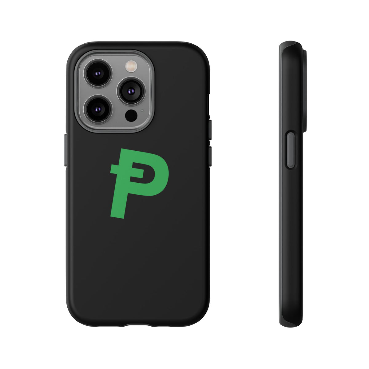 Pepecoin Ᵽ Phone Case (Black)