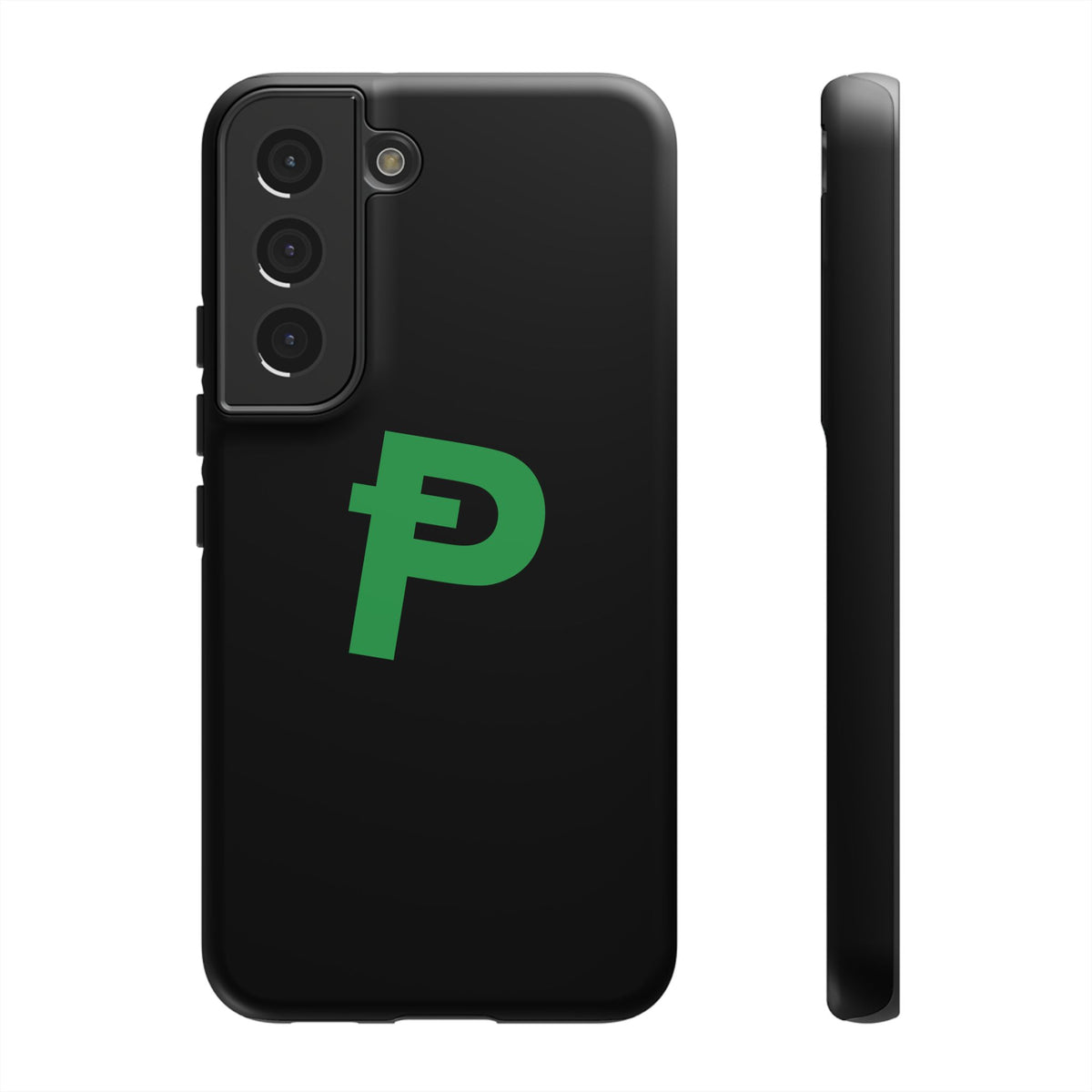Pepecoin Ᵽ Phone Case (Black)