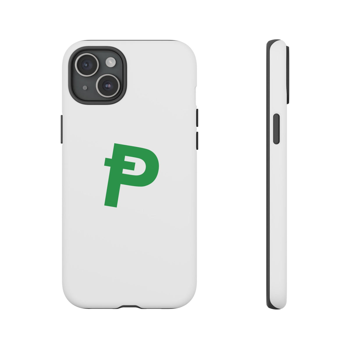 Pepecoin Ᵽ Phone Case (White)