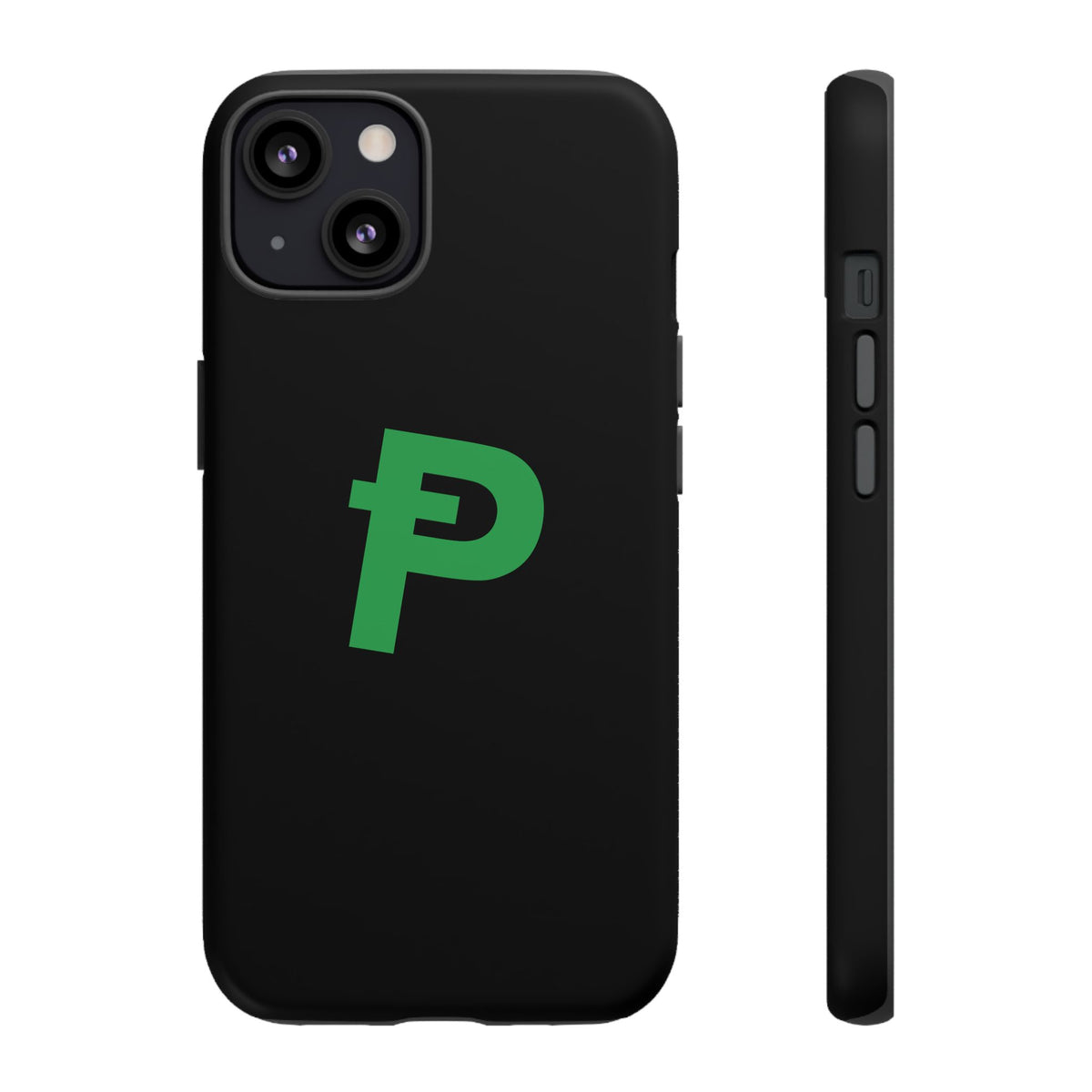 Pepecoin Ᵽ Phone Case (Black)