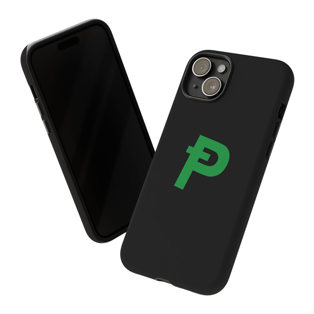 Pepecoin Ᵽ Phone Case (Black)