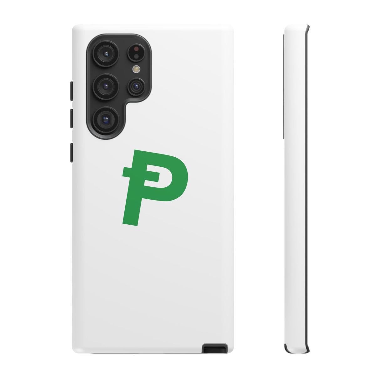 Pepecoin Ᵽ Phone Case (White)