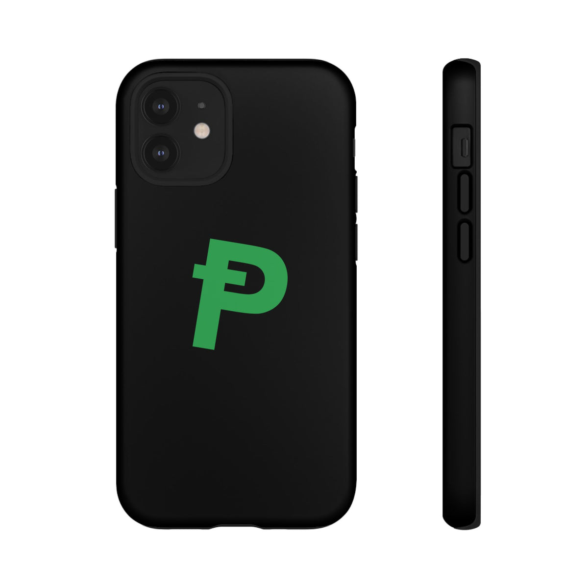 Pepecoin Ᵽ Phone Case (Black)