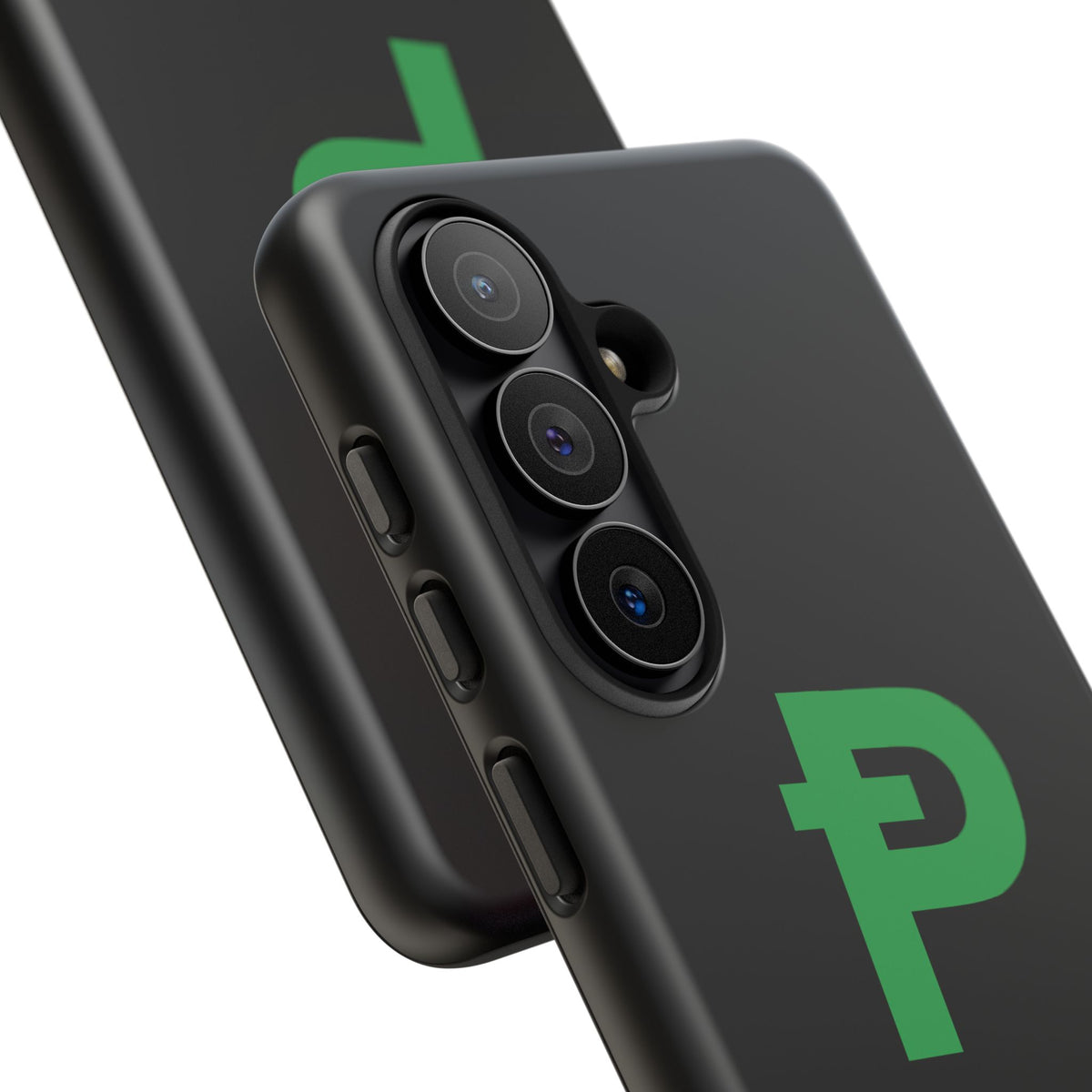 Pepecoin Ᵽ Phone Case (Black)