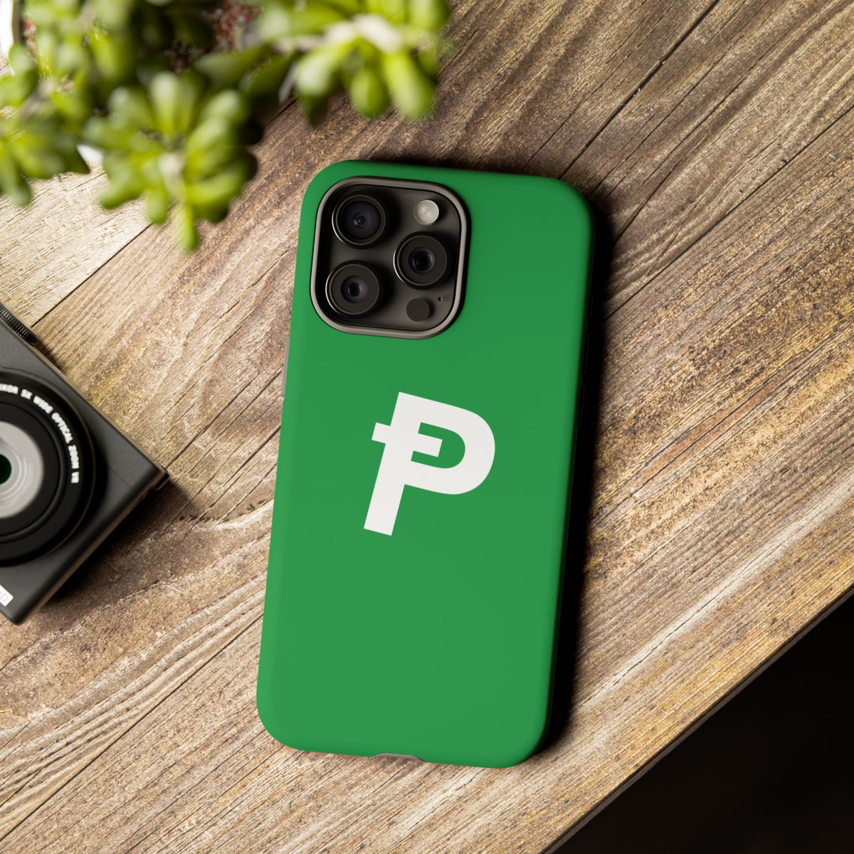 Pepecoin P Phone Case (Green)