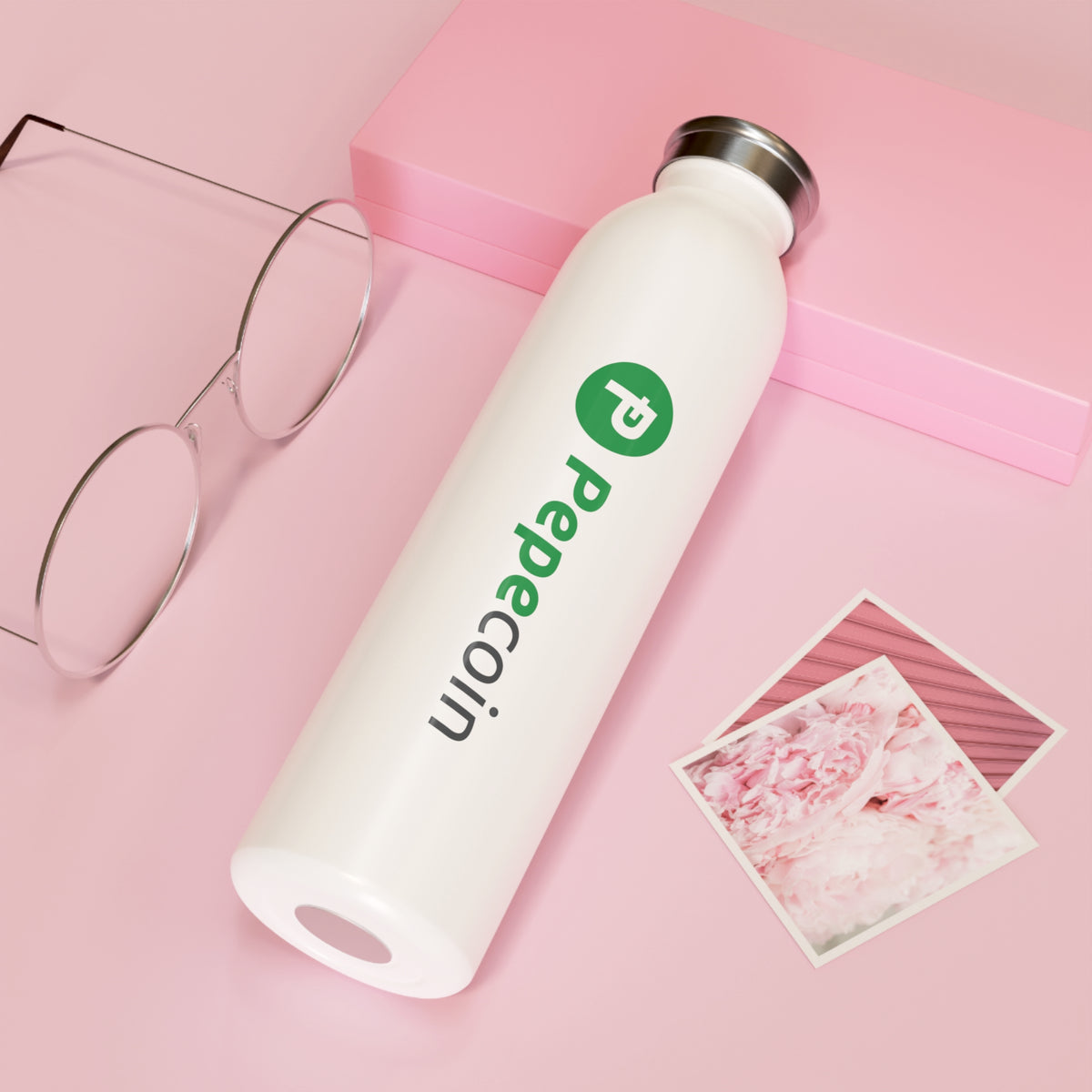Pepecoin Water Bottle (20oz)