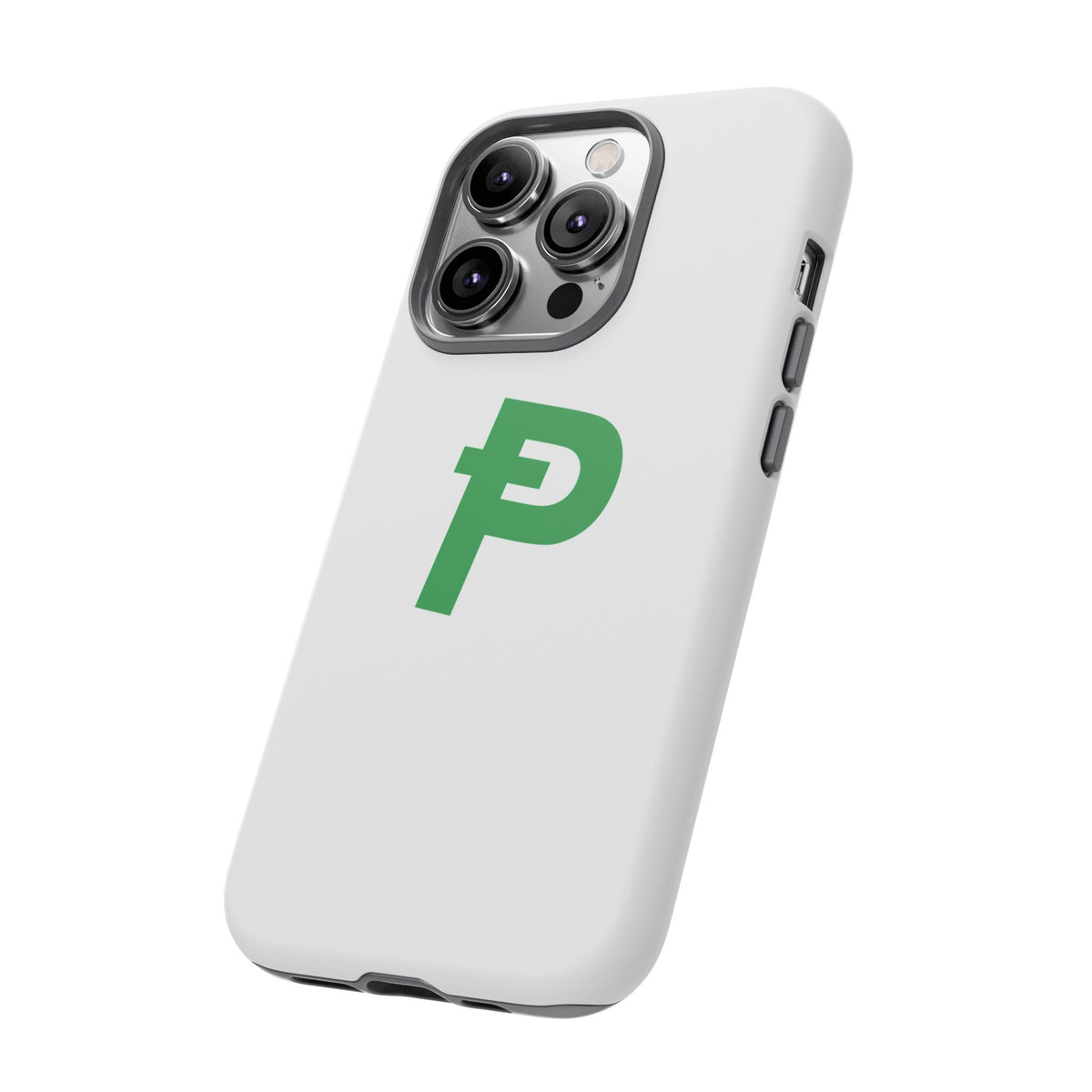 Pepecoin Ᵽ Phone Case (White)