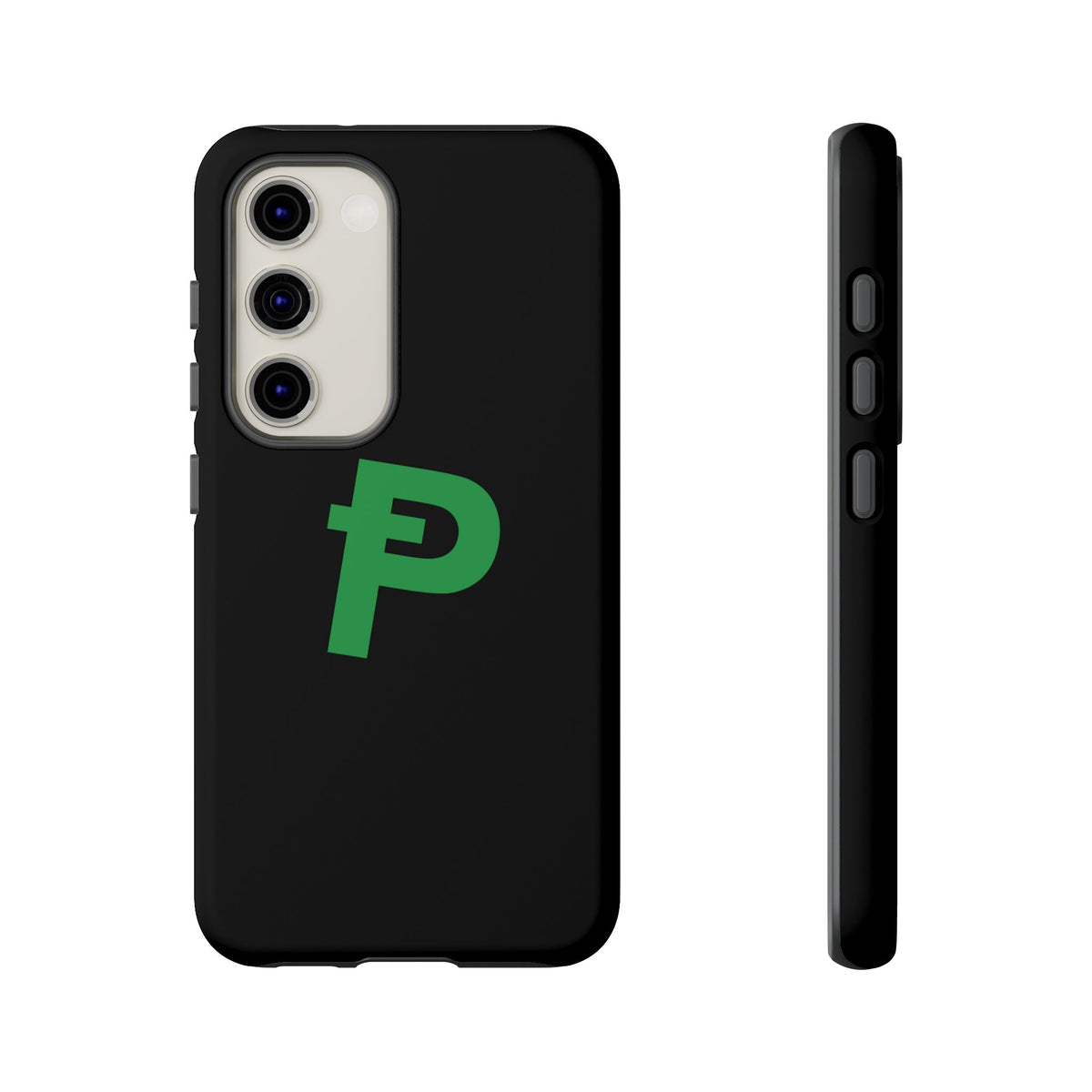 Pepecoin Ᵽ Phone Case (Black)