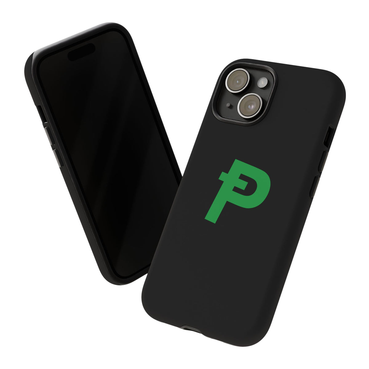 Pepecoin Ᵽ Phone Case (Black)