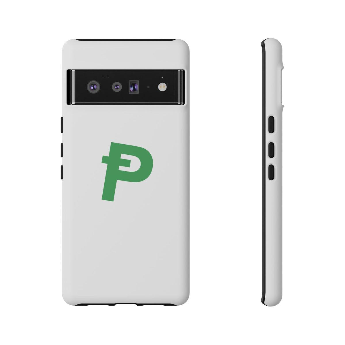 Pepecoin Ᵽ Phone Case (White)