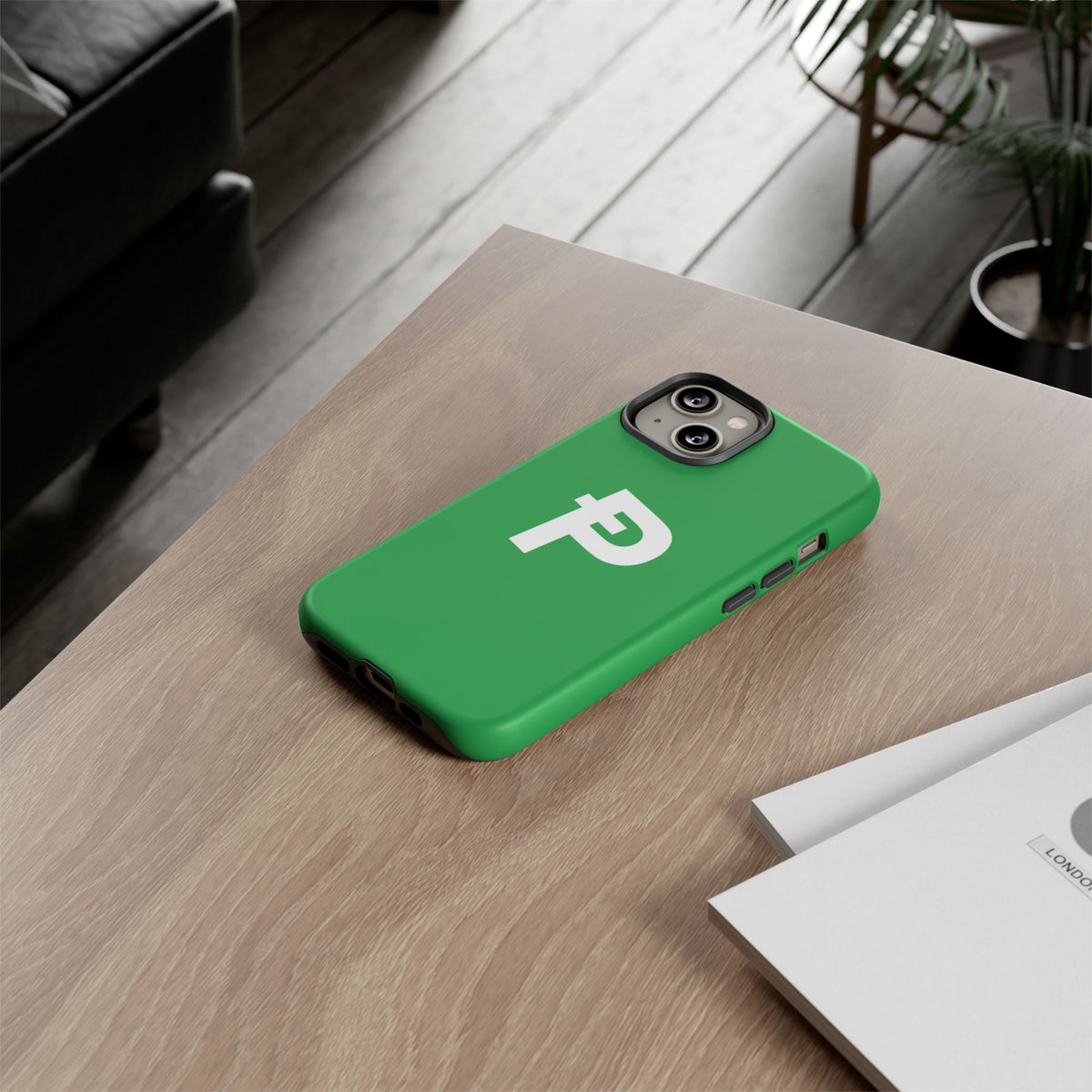 Pepecoin P Phone Case (Green)