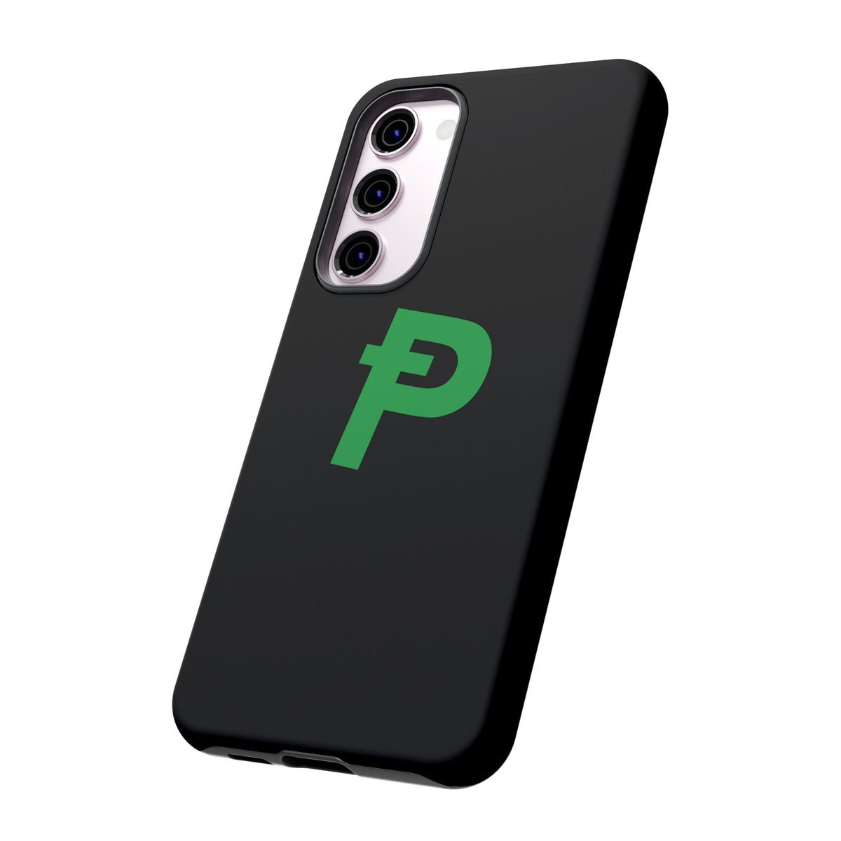 Pepecoin Ᵽ Phone Case (Black)