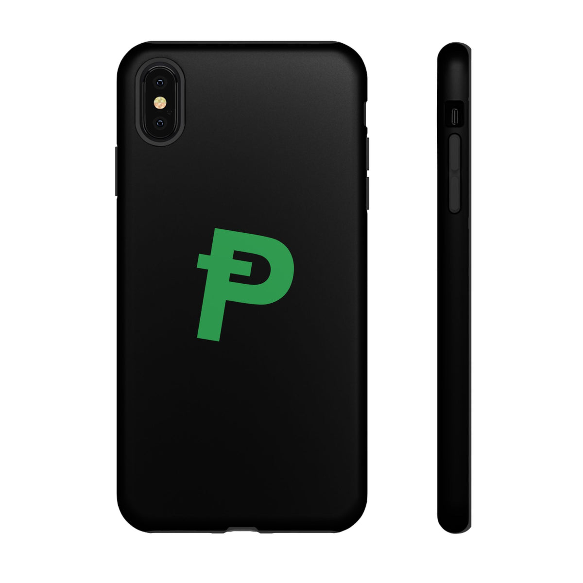 Pepecoin Ᵽ Phone Case (Black)