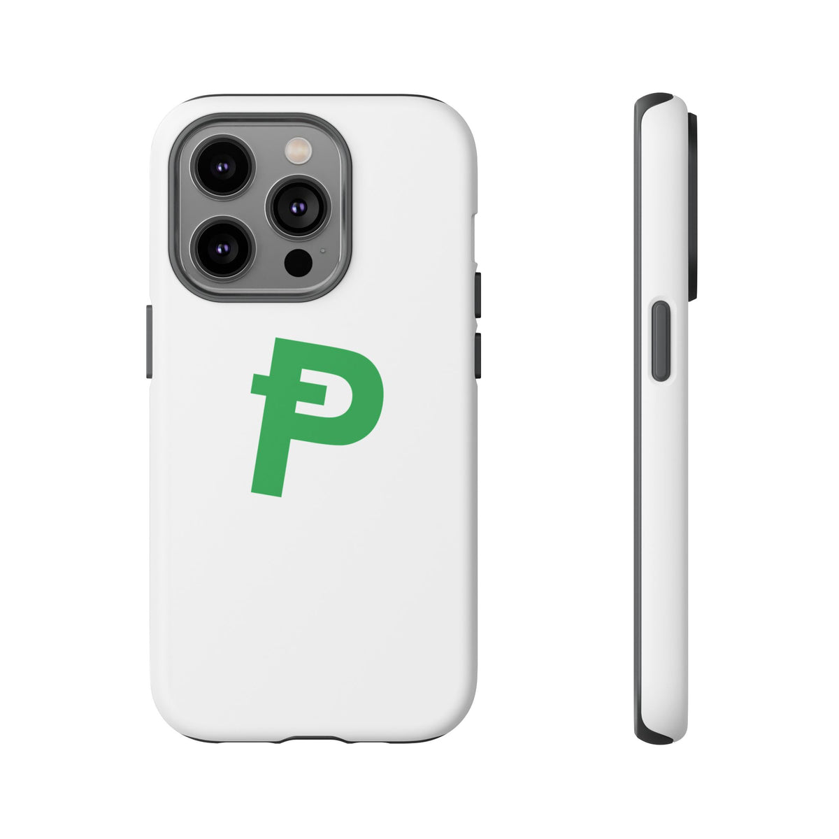 Pepecoin Ᵽ Phone Case (White)