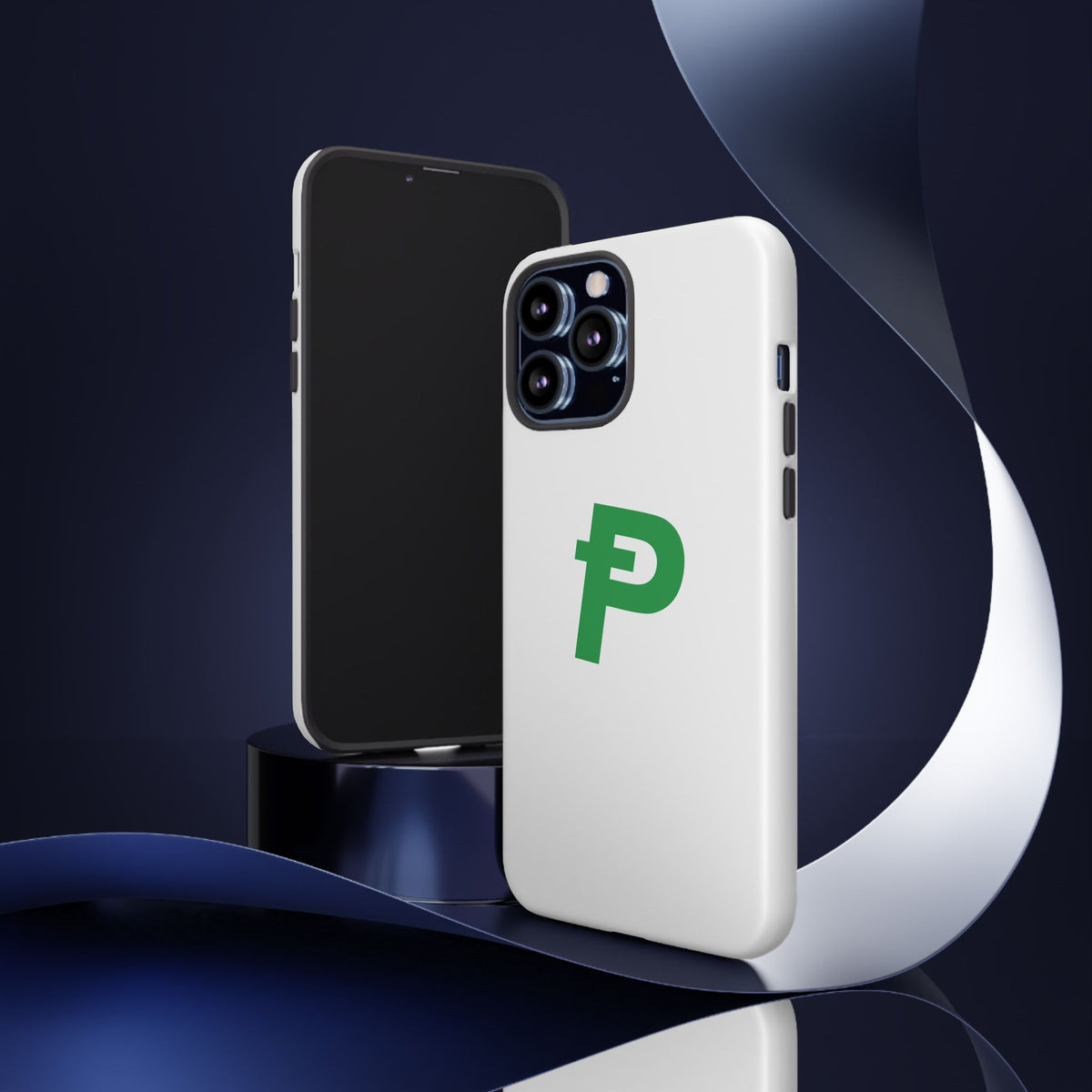 Pepecoin Ᵽ Phone Case (White)