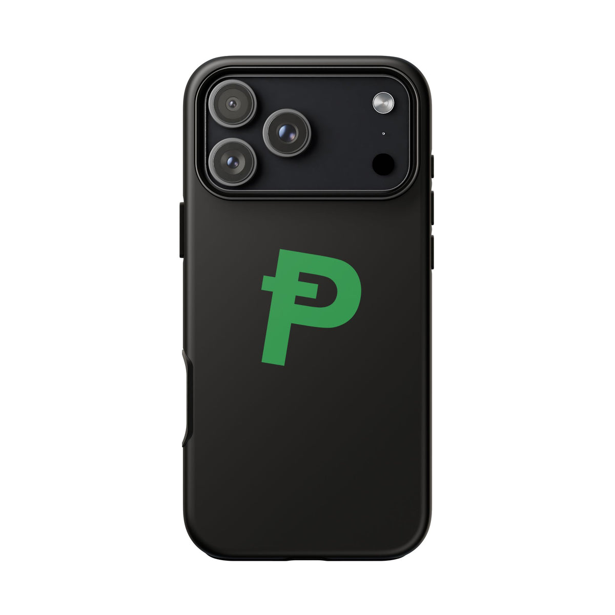 Pepecoin Ᵽ Phone Case (Black)